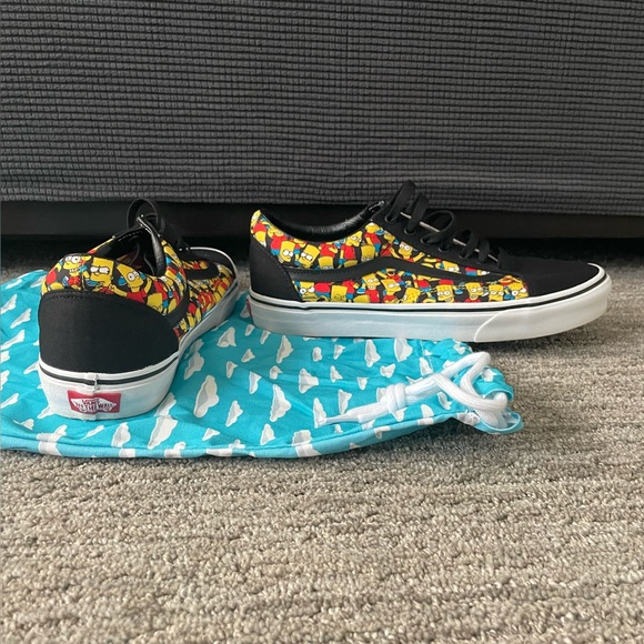 Limited Edition Bart Simpson Vans (M10.5) - Picture 10 of 10